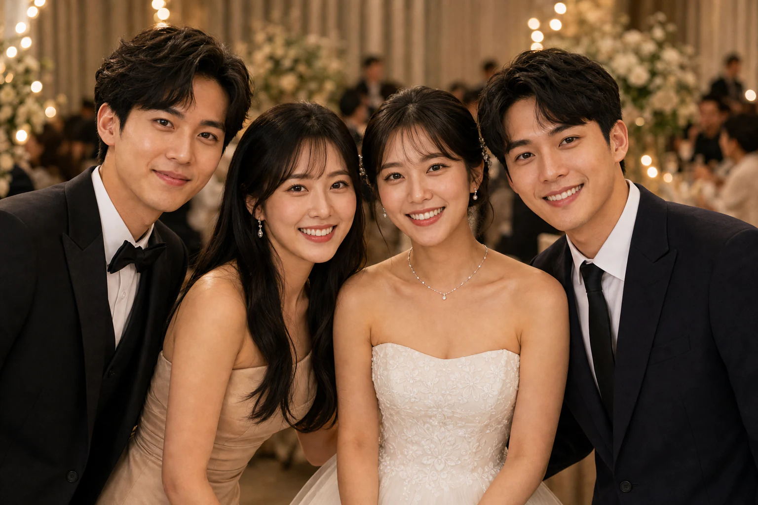 婚礼宾客成片